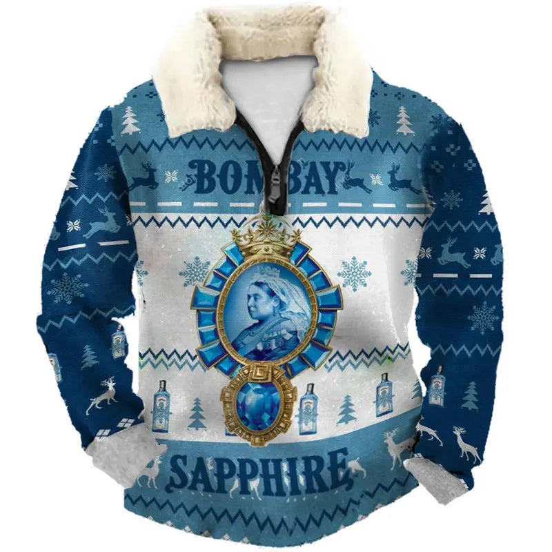 Ugly Quarter Zip Sweatshirt b307 - product image