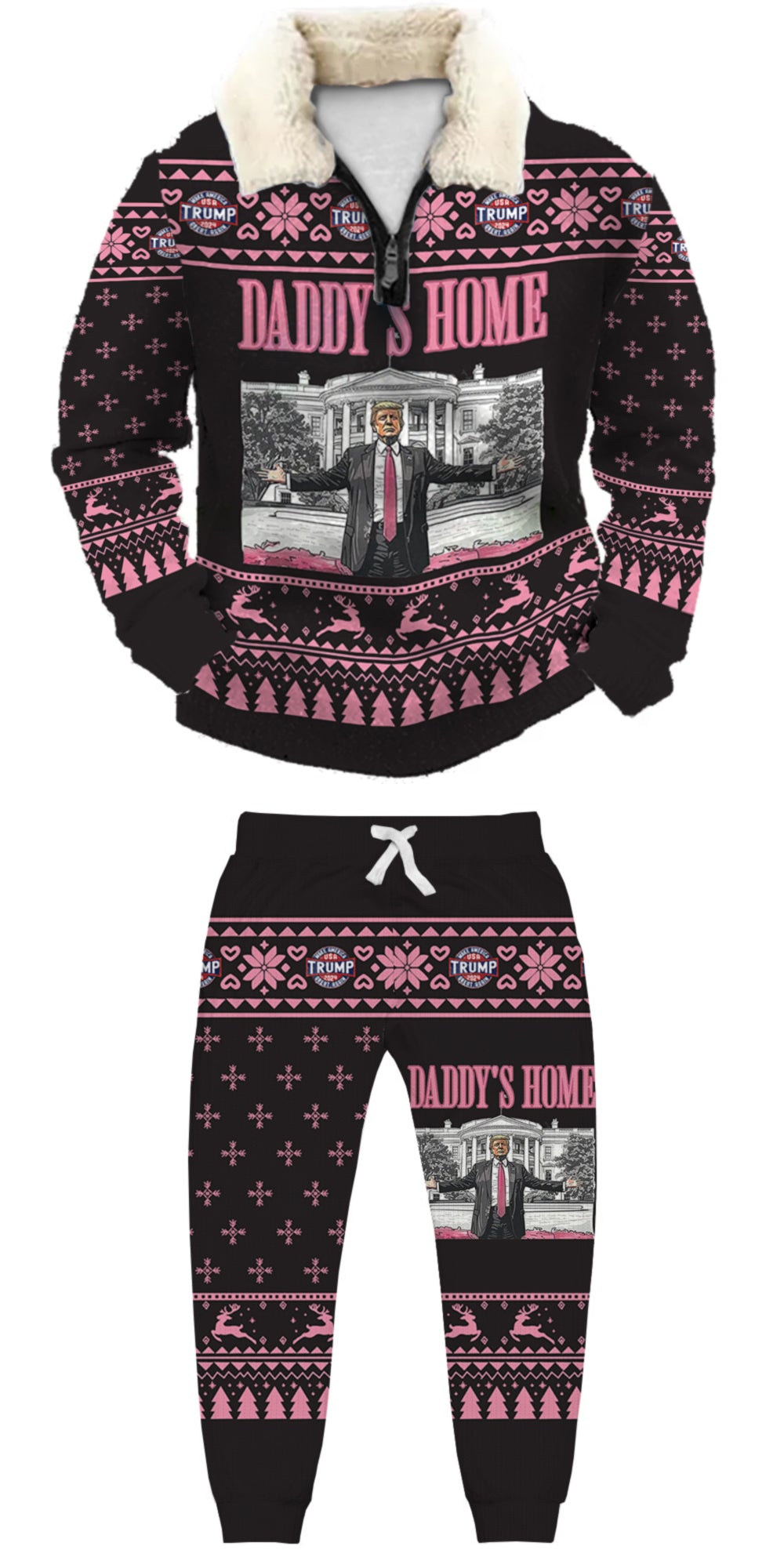 Ugly Quarter Zip Sweatshirt & Sweatpant Set add62 edfbf8 - product image 2