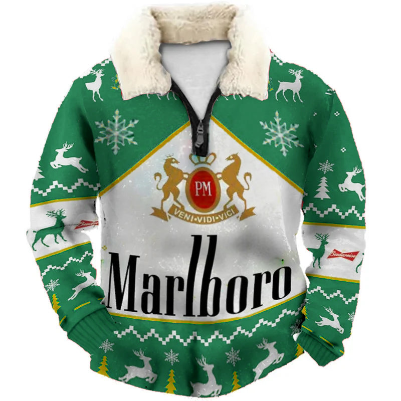 Ugly Quarter Zip Sweatshirt c609 - product image 3