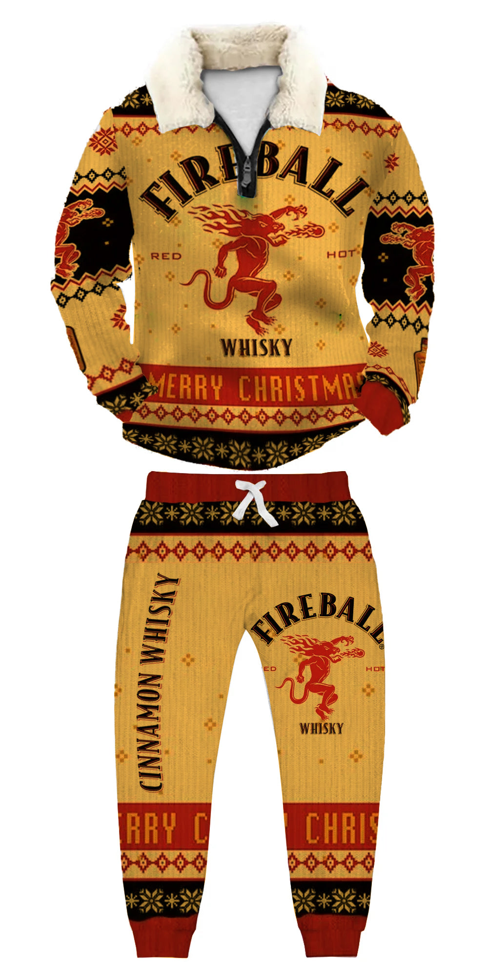 Ugly Quarter Zip Sweatshirt & Sweatpant Set 8ced - product image 2