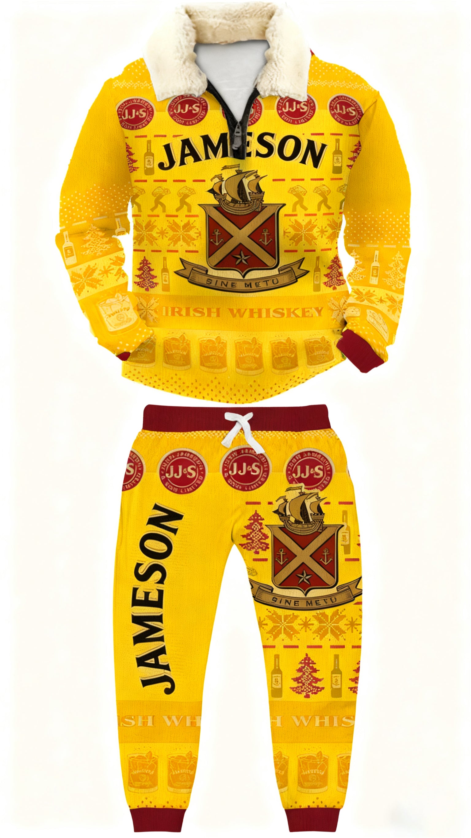 Ugly Quarter Zip Sweatshirt & Sweatpant Set c3fa - product image 5