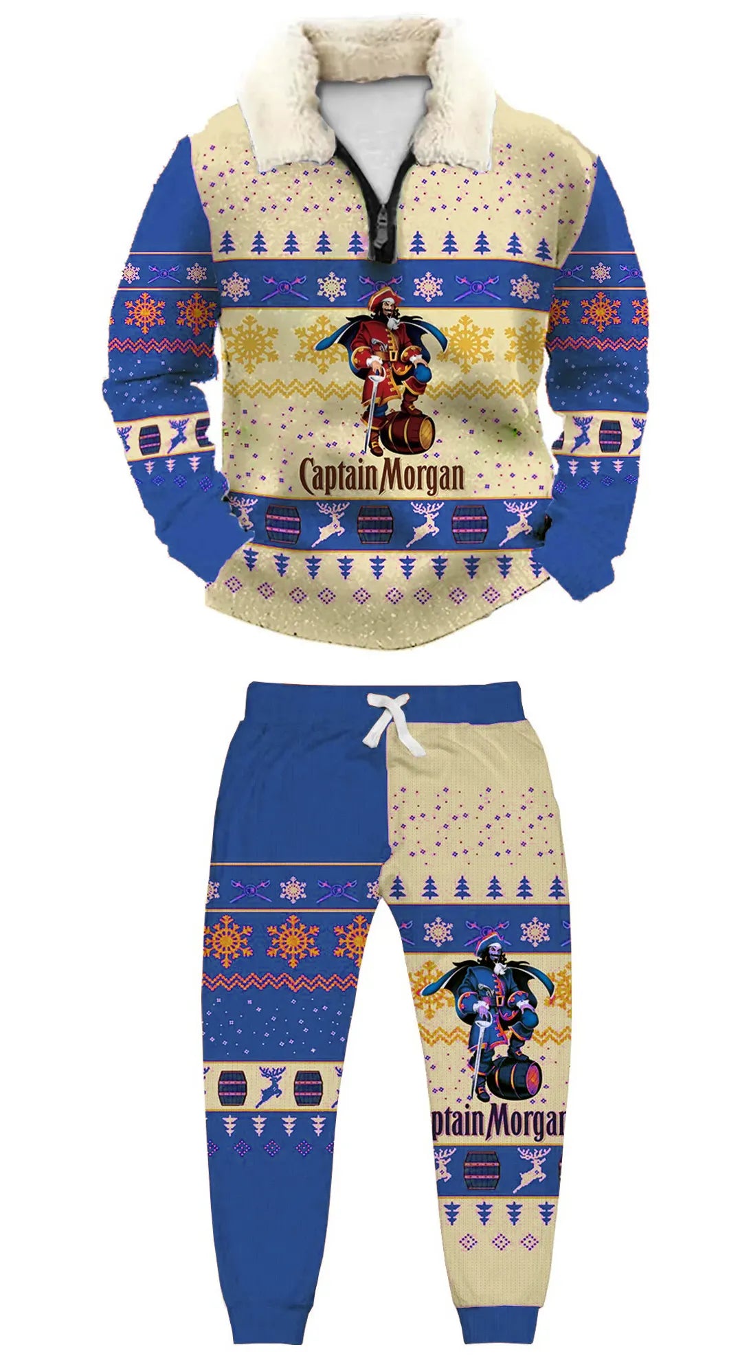 Ugly Quarter Zip Sweatshirt & Sweatpant Set 0bca 5ea6b9 - product image 7
