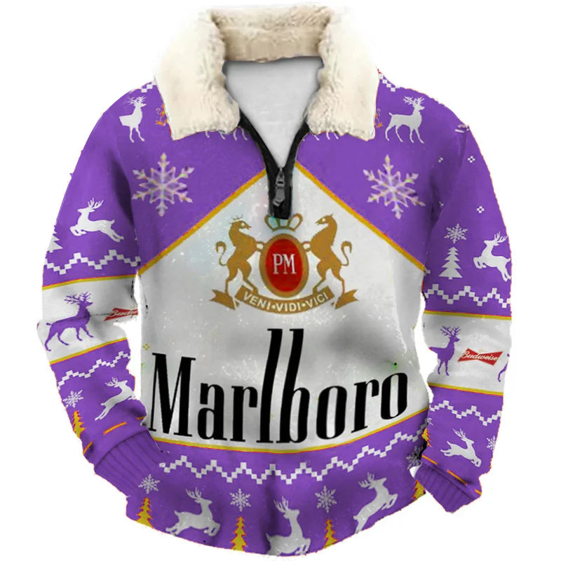 Ugly Quarter Zip Sweatshirt c609 - product image 5
