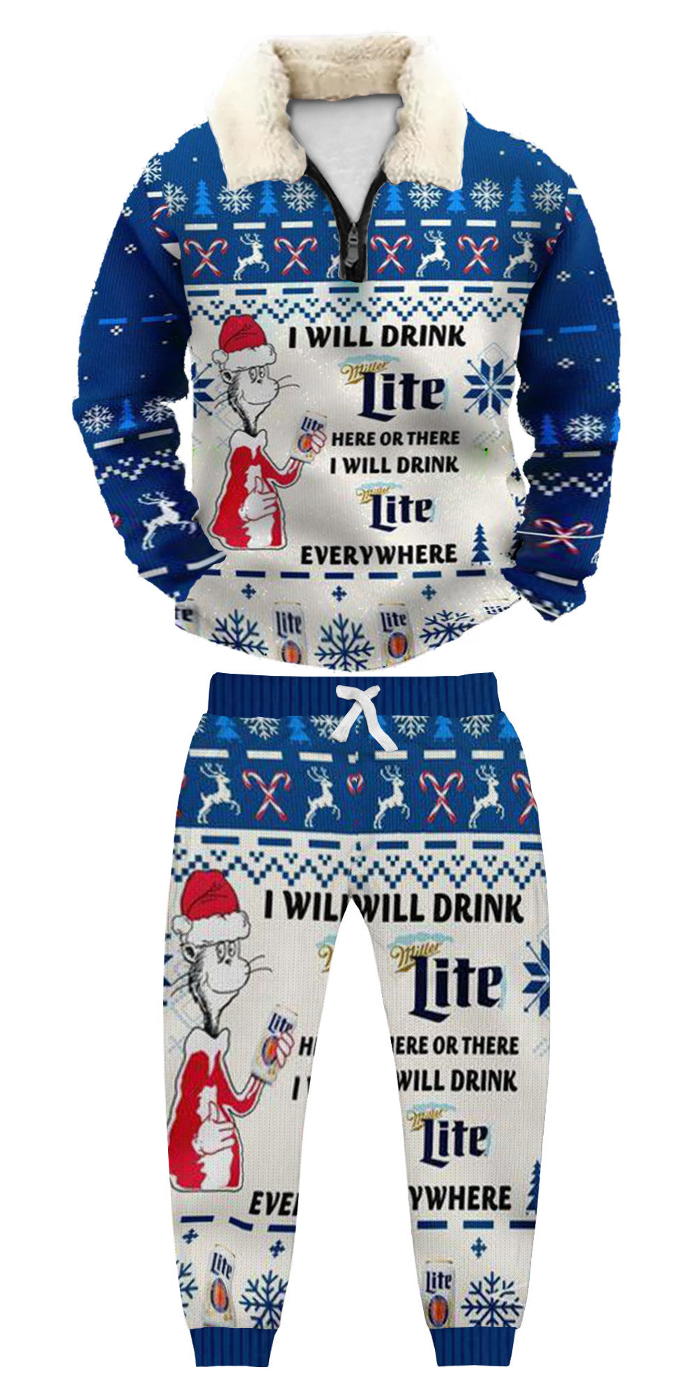 Ugly Quarter Zip Sweatshirt & Sweatpant Set af1f e352 - product image