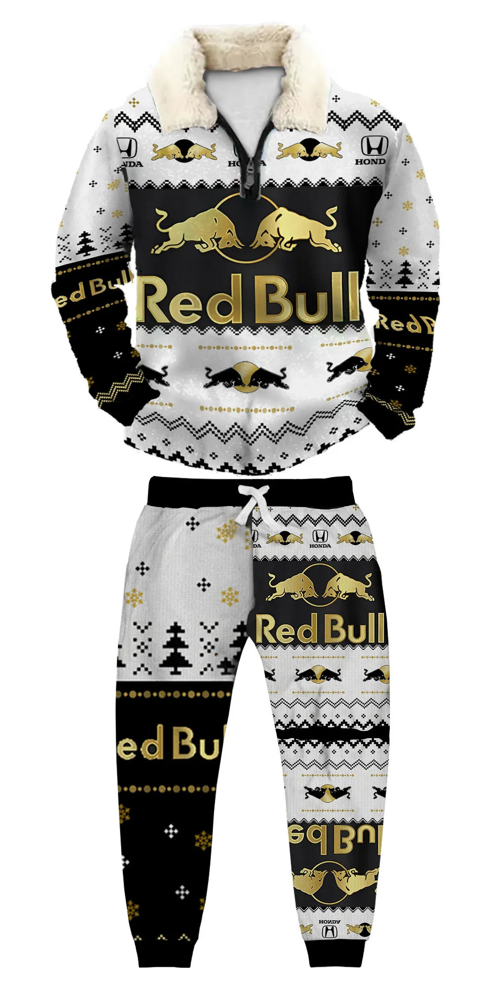 Ugly Quarter Zip Sweatshirt & Sweatpant Set 4b68 - product image