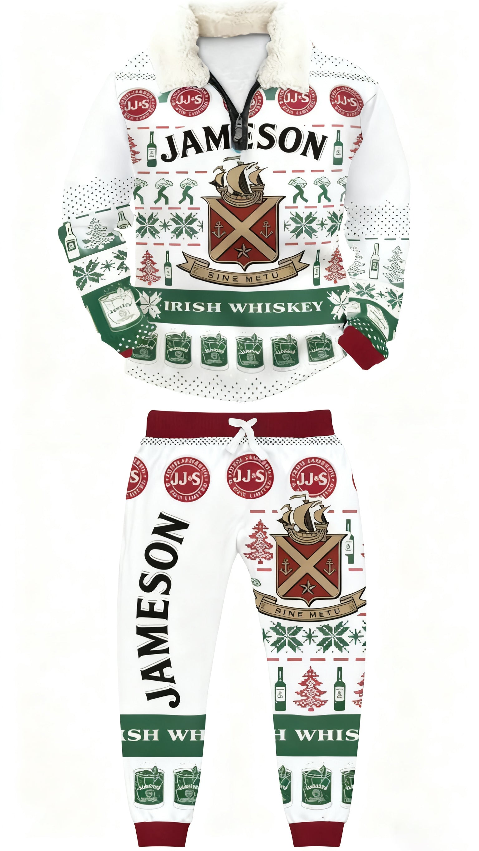 Ugly Quarter Zip Sweatshirt & Sweatpant Set c3fa - product image 2
