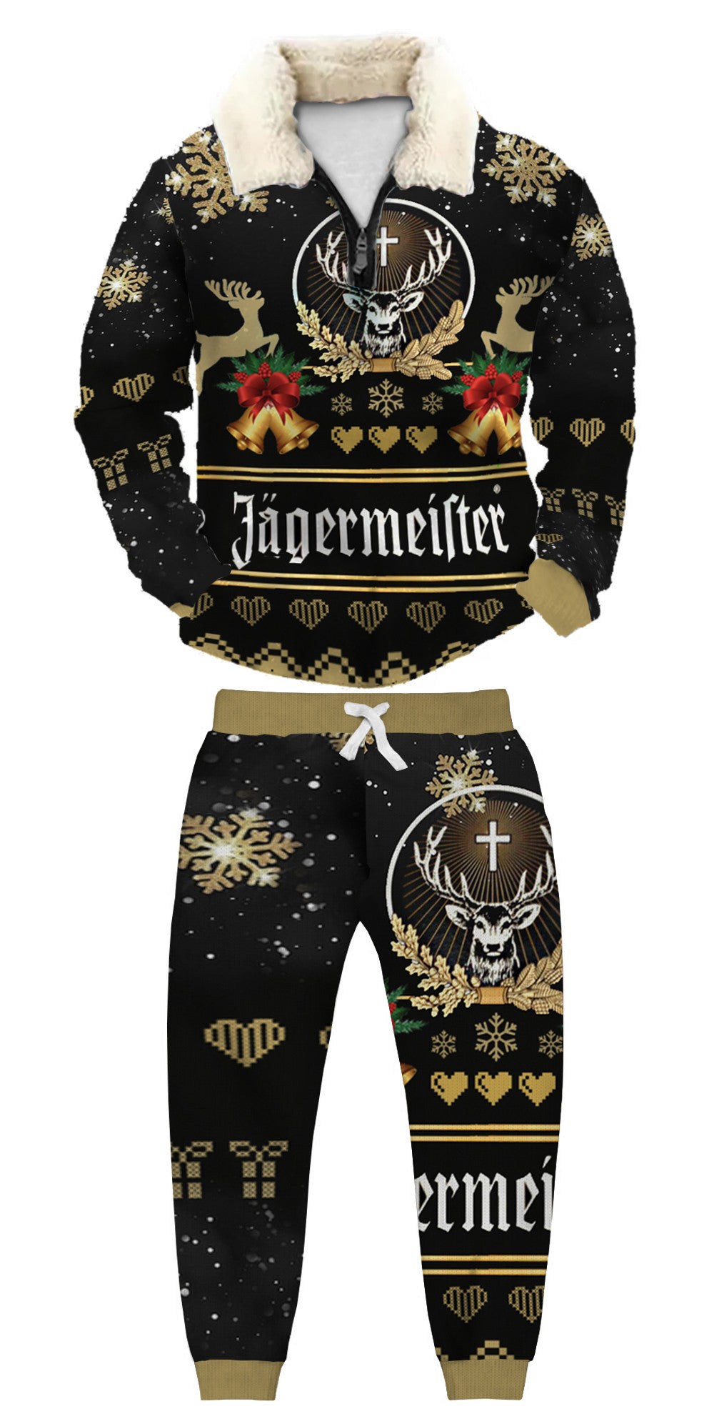 Ugly Quarter Zip Sweatshirt & Sweatpant Set 09e1 - product image