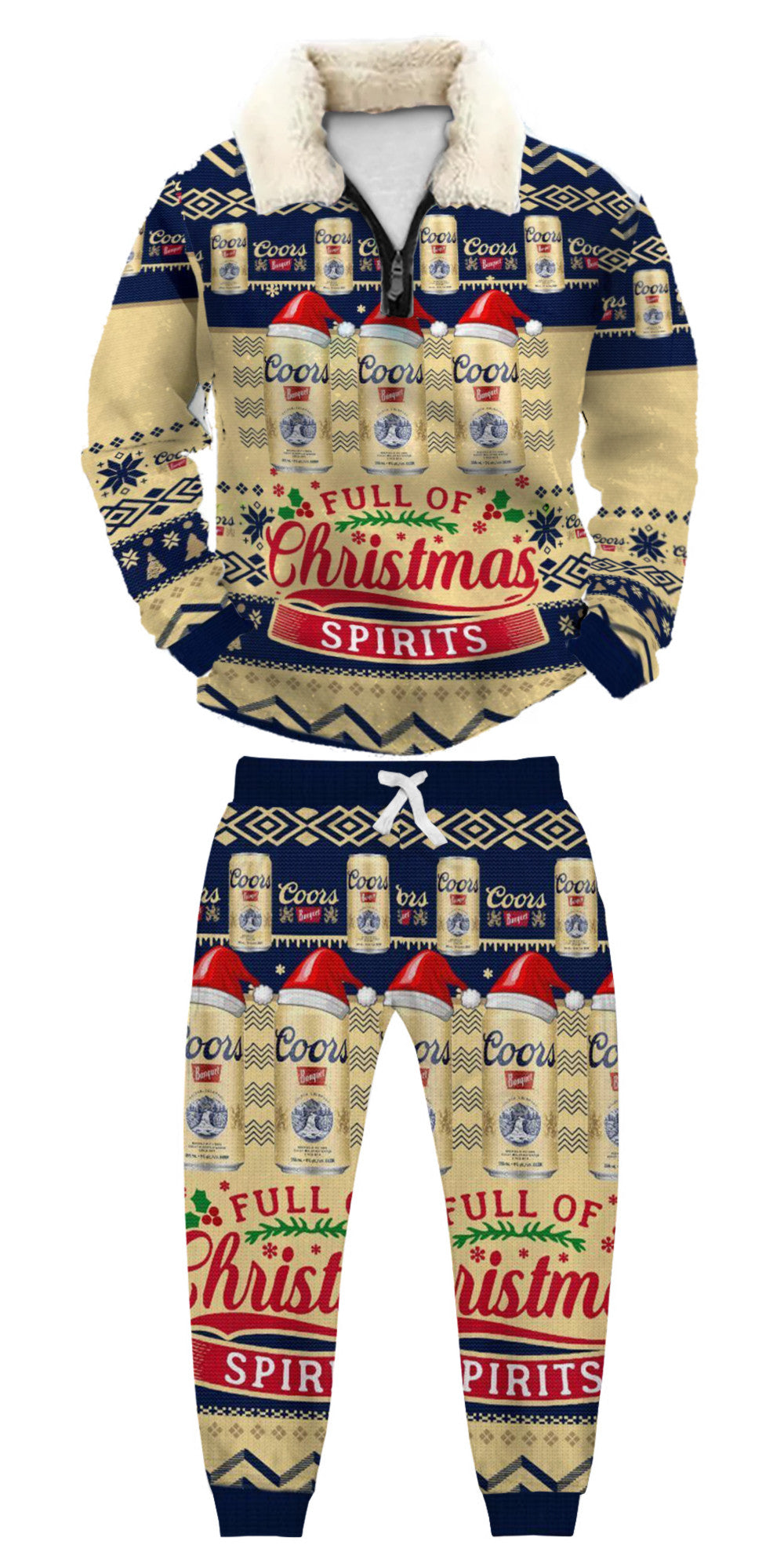 Ugly Quarter Zip Sweatshirt & Sweatpant Set e33c - product image