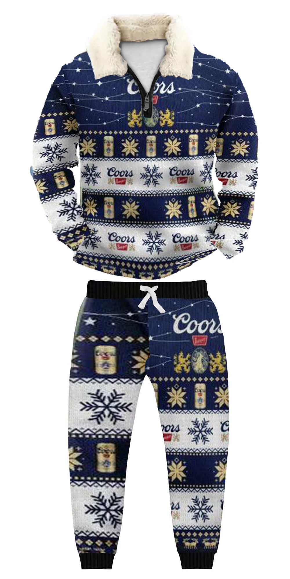 Ugly Quarter Zip Sweatshirt & Sweatpant Set 8edc - product image
