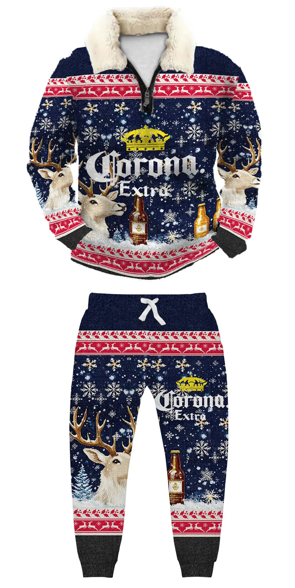 Ugly Quarter Zip Sweatshirt & Sweatpant Set af1f 53a1 - product image