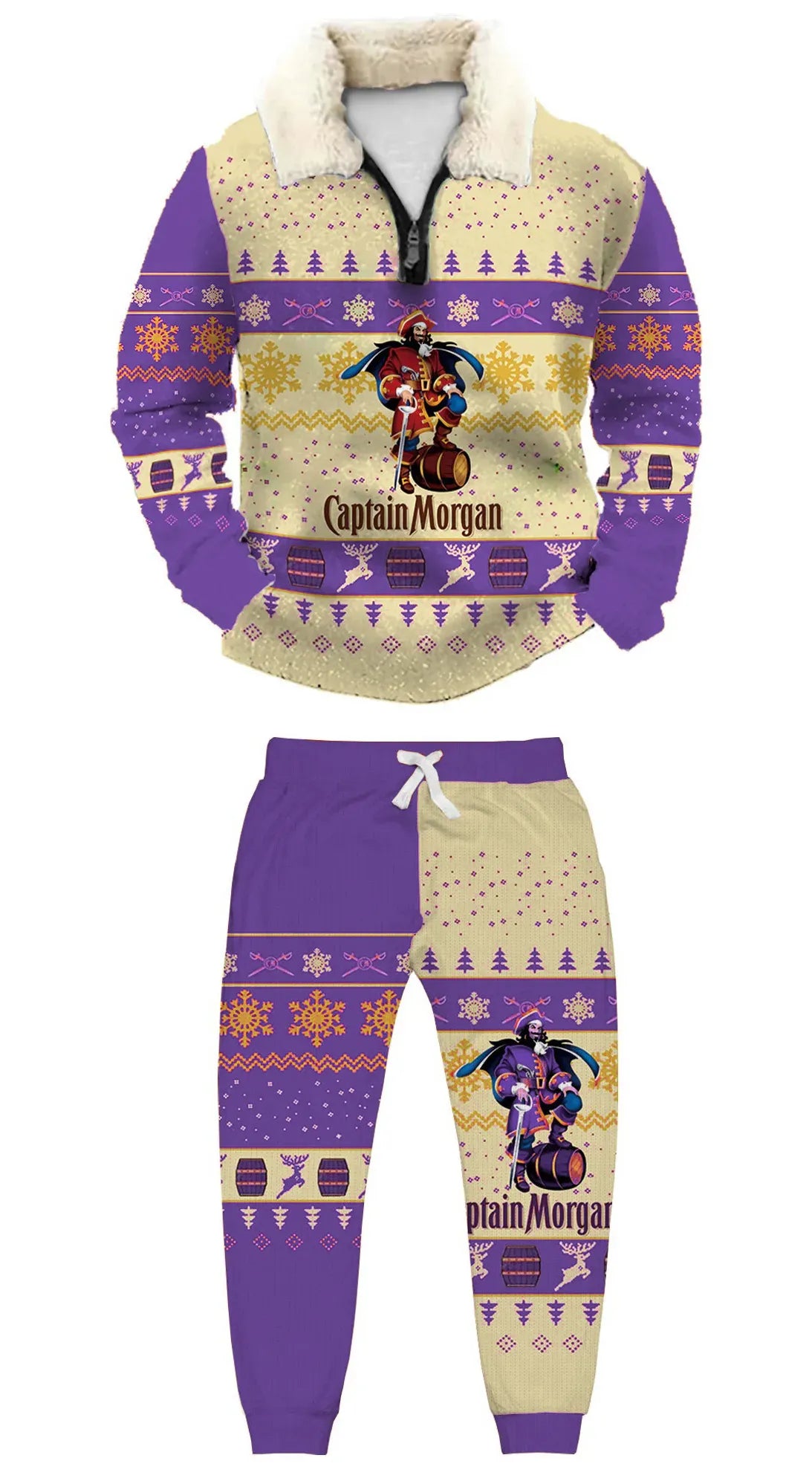 Ugly Quarter Zip Sweatshirt & Sweatpant Set 0bca 5ea6b9 - product image 6