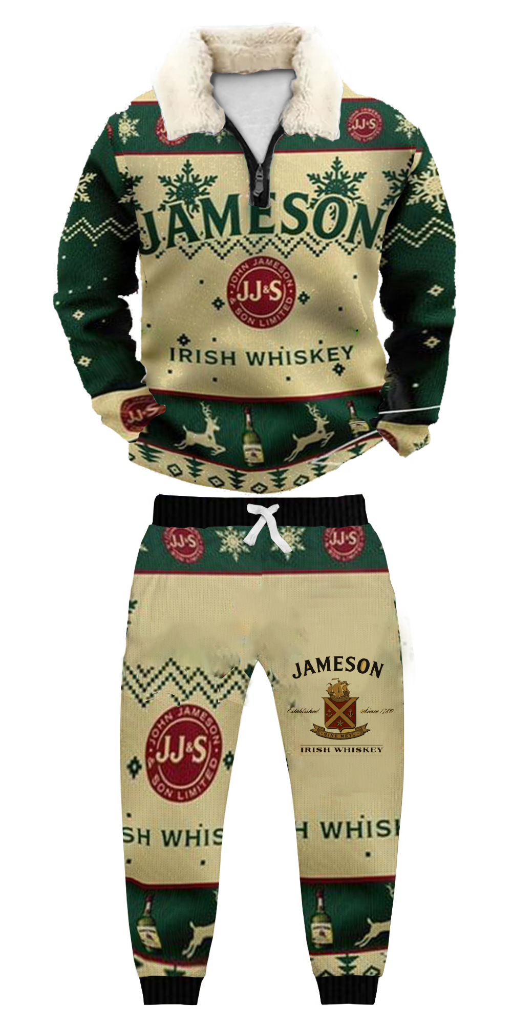 Ugly Quarter Zip Sweatshirt & Sweatpant Set af1f 0389 - product image